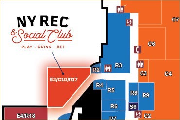 Map of NY Rec & Social Club Location
