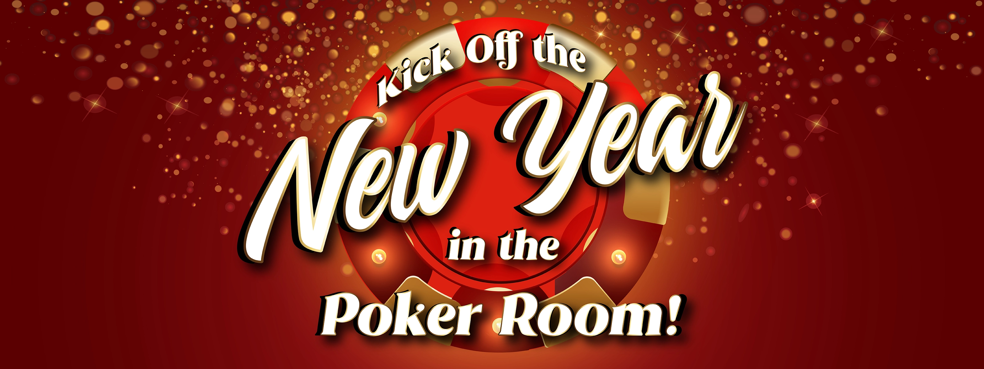 Playing cards on gaming table inside The Poker Room at Turning Stone Casino