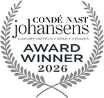 2022 Cond&eacute; Nast Luxury Hotels, Spas, Venues Award Winner badge