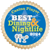 Best Dining and Nightlife award-winner badge